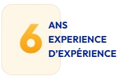 6 ans d'expérience