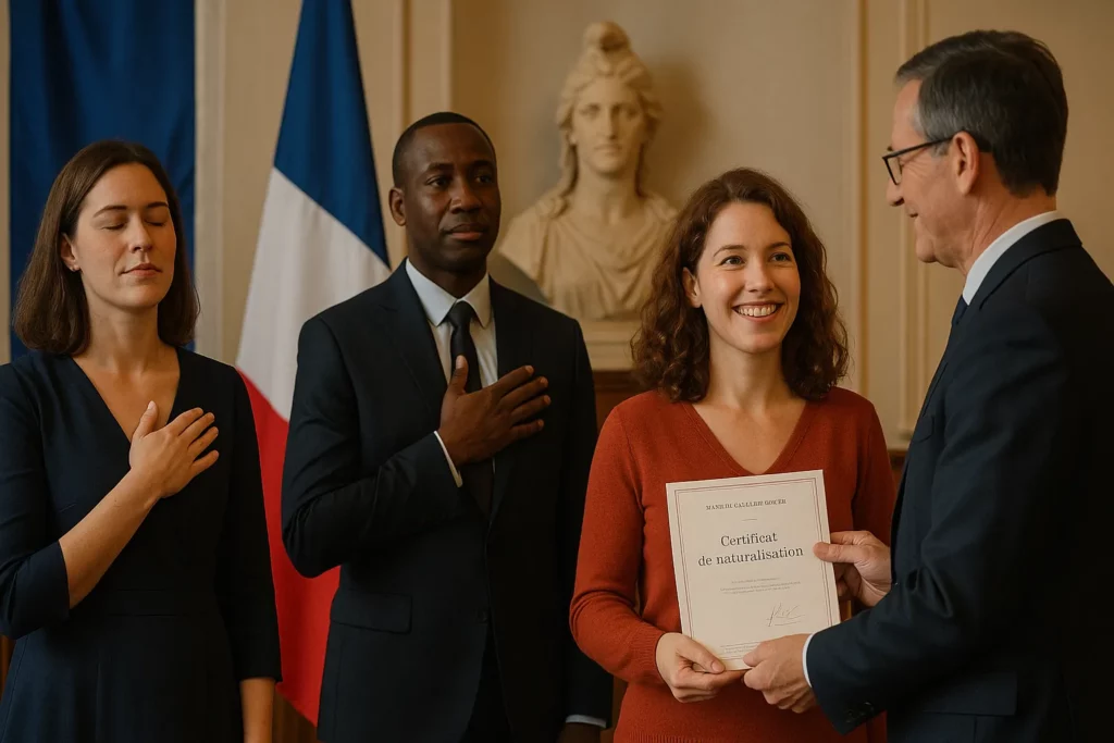 Cérémonie de naturalisation